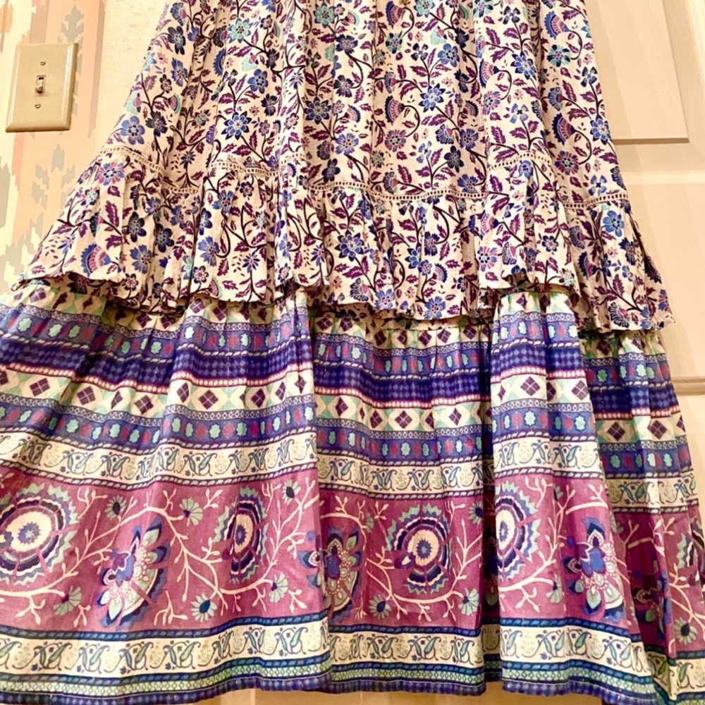 🌺🎉HP🎉🌺 NWOT Spell & The Gypsy Dahlia Midi Dress - Picture 12 of 16